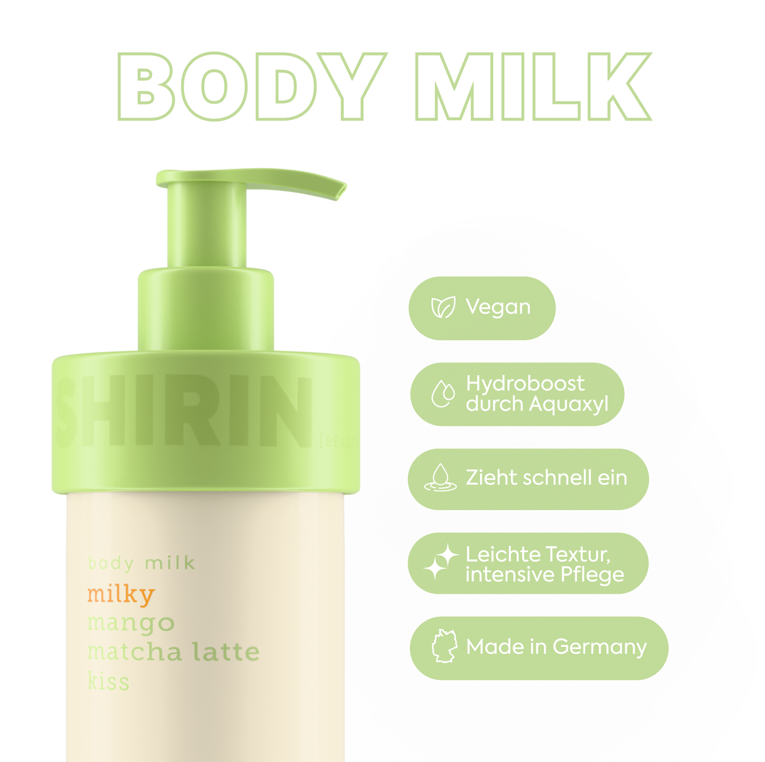 Body Milk Milky Mango Matcha Latte Kiss