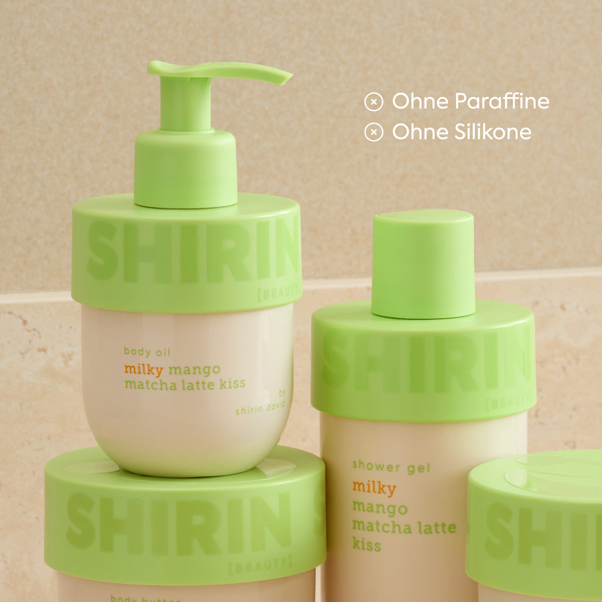 Body Oil Milky Mango Matcha Latte Kiss