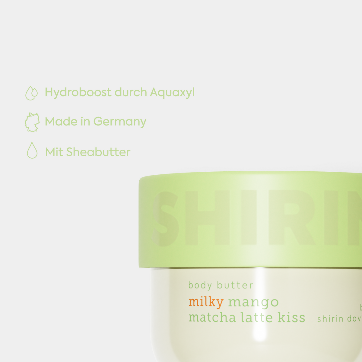 Body Butter Milky Mango Matcha Latte Kiss