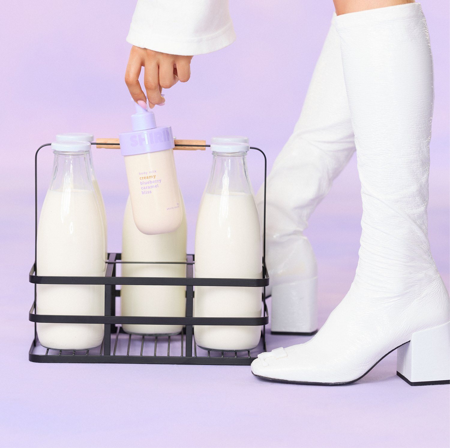 Body Milk Creamy Blueberry Caramel Bliss