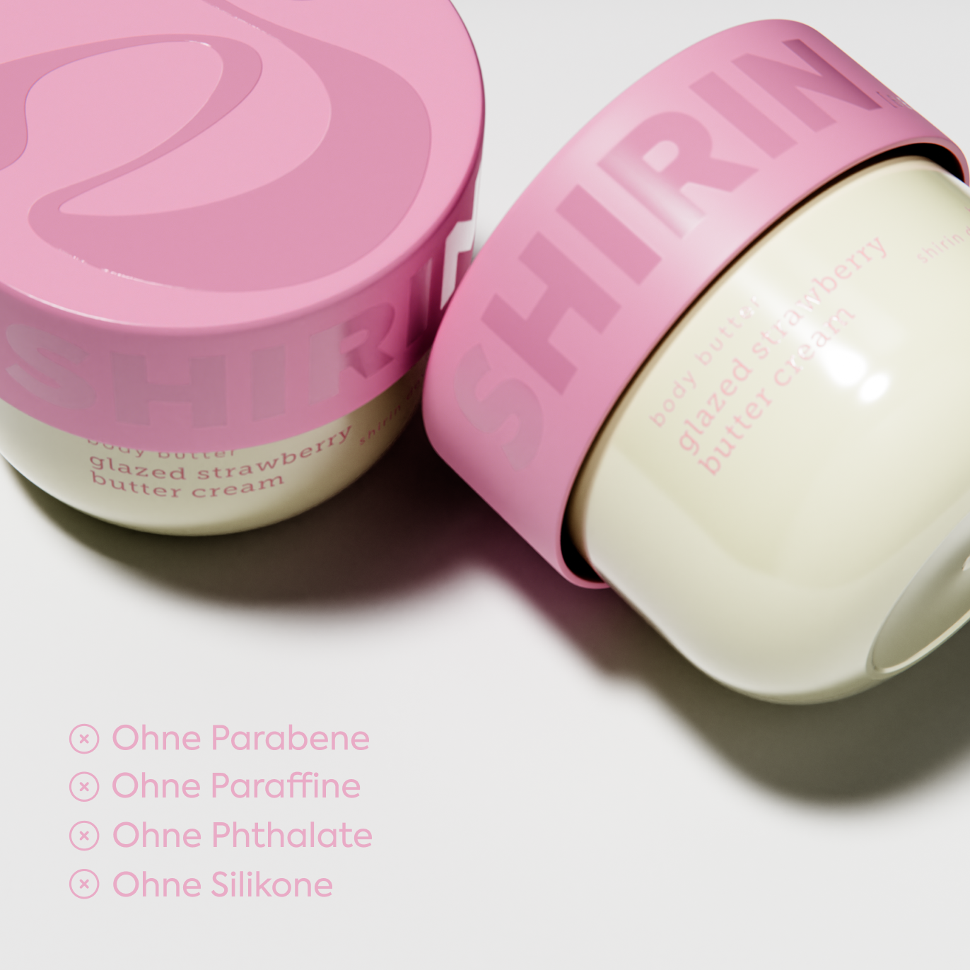 Body Butter Glazed Strawberry Butter Cream