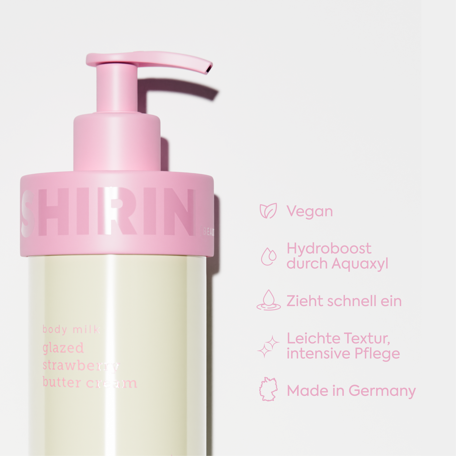 Body Milk Glazed Strawberry Butter Cream