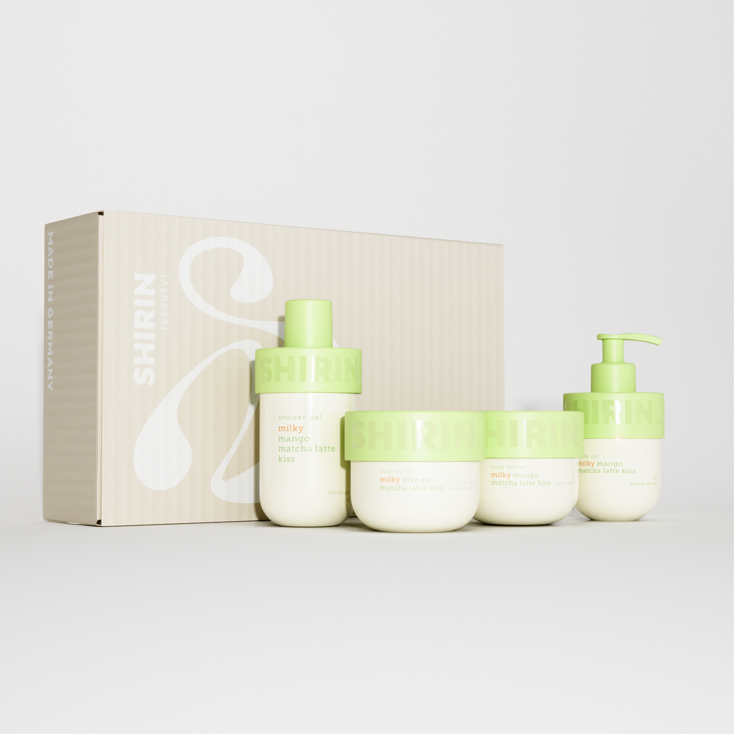 Glow Girl Butter Set Milky Mango Matcha Latte Kiss