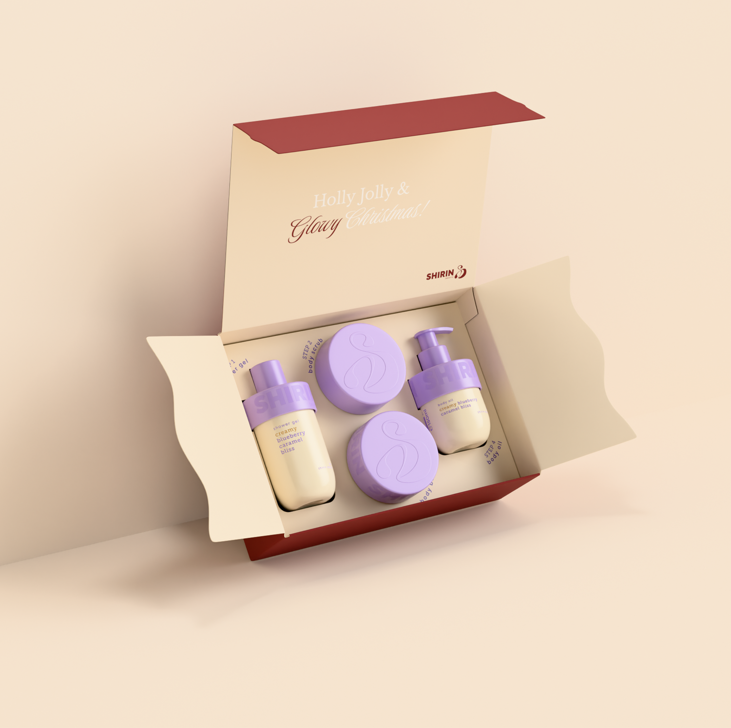 Glow-Girl Set Creamy Blueberry Caramel Bliss