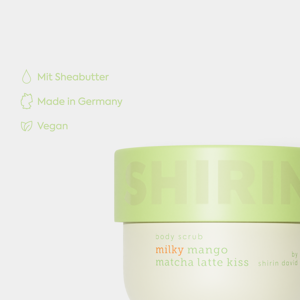 Body Scrub Milky Mango Matcha Latte Kiss