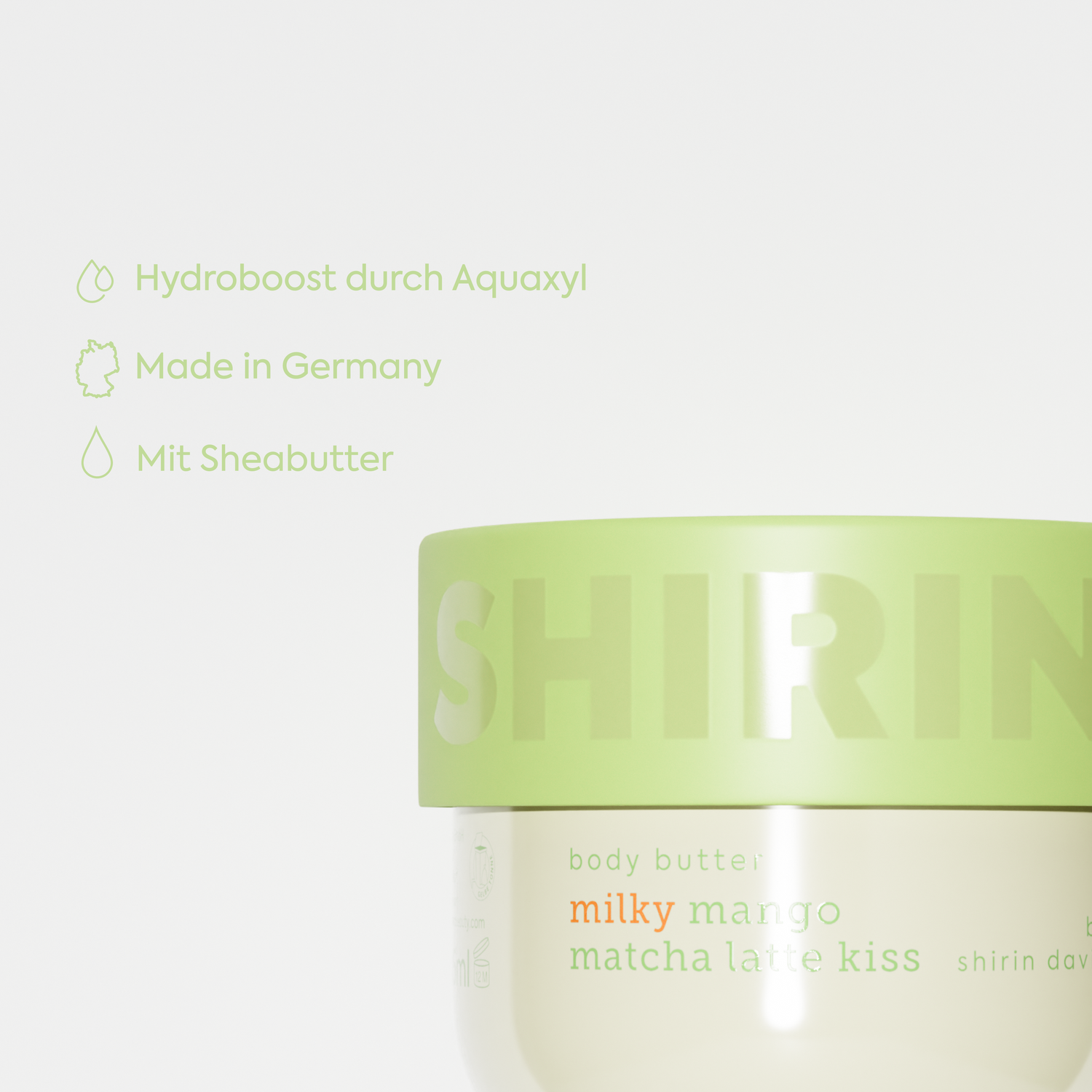 Body Butter Milky Mango Matcha Latte Kiss