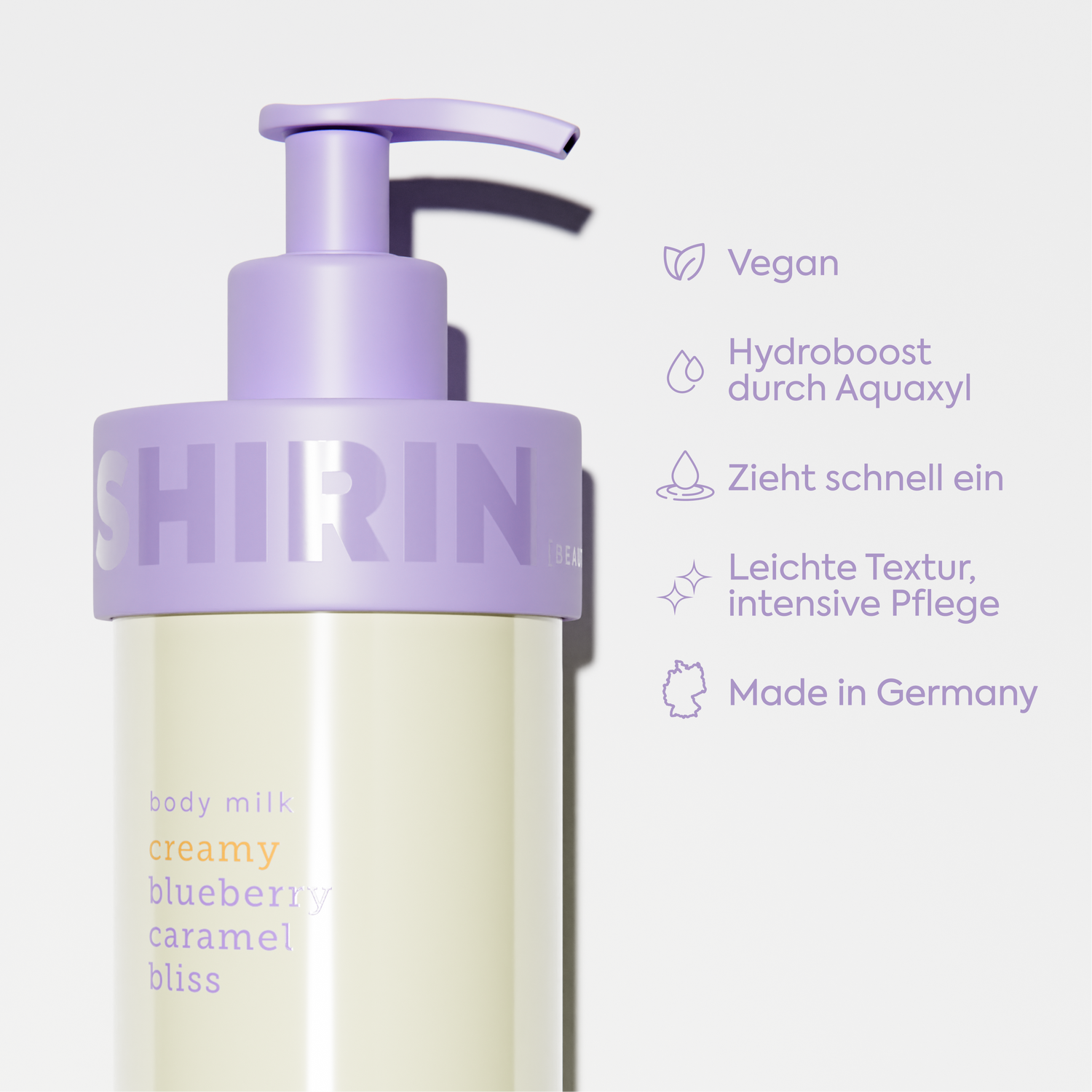 Body Milk Creamy Blueberry Caramel Bliss