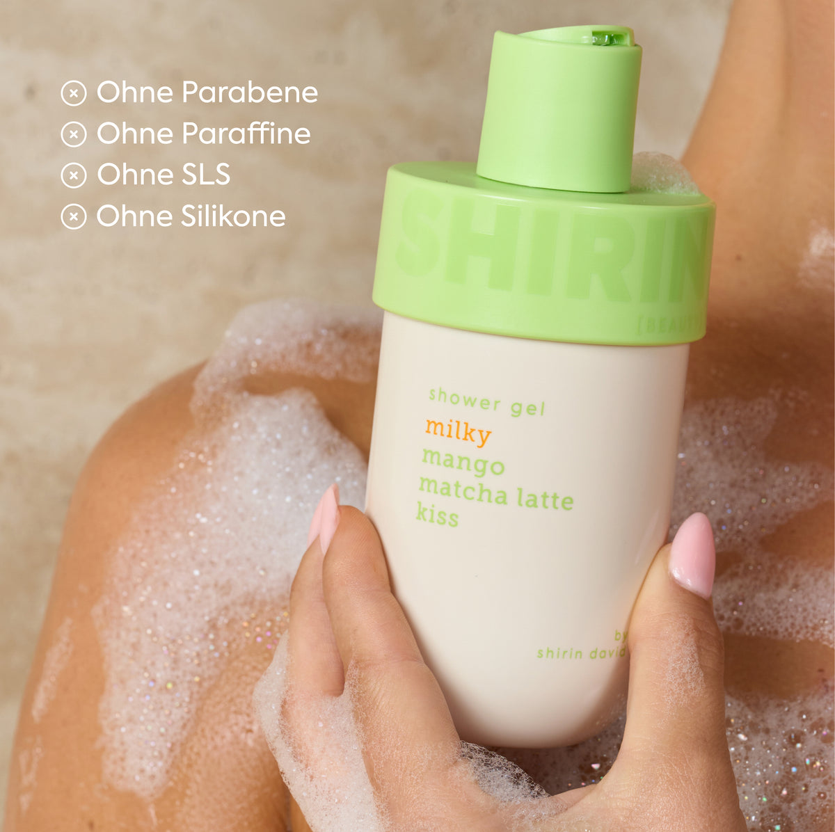Shower Gel Milky Mango Matcha Latte Kiss