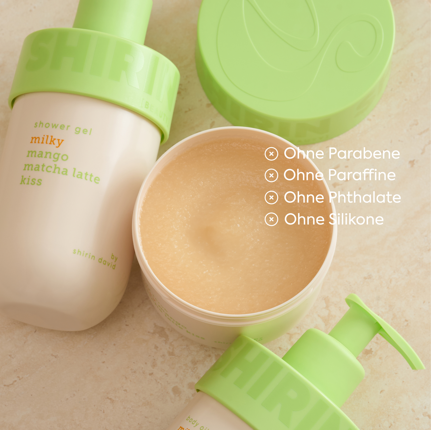 Body Scrub Milky Mango Matcha Latte Kiss