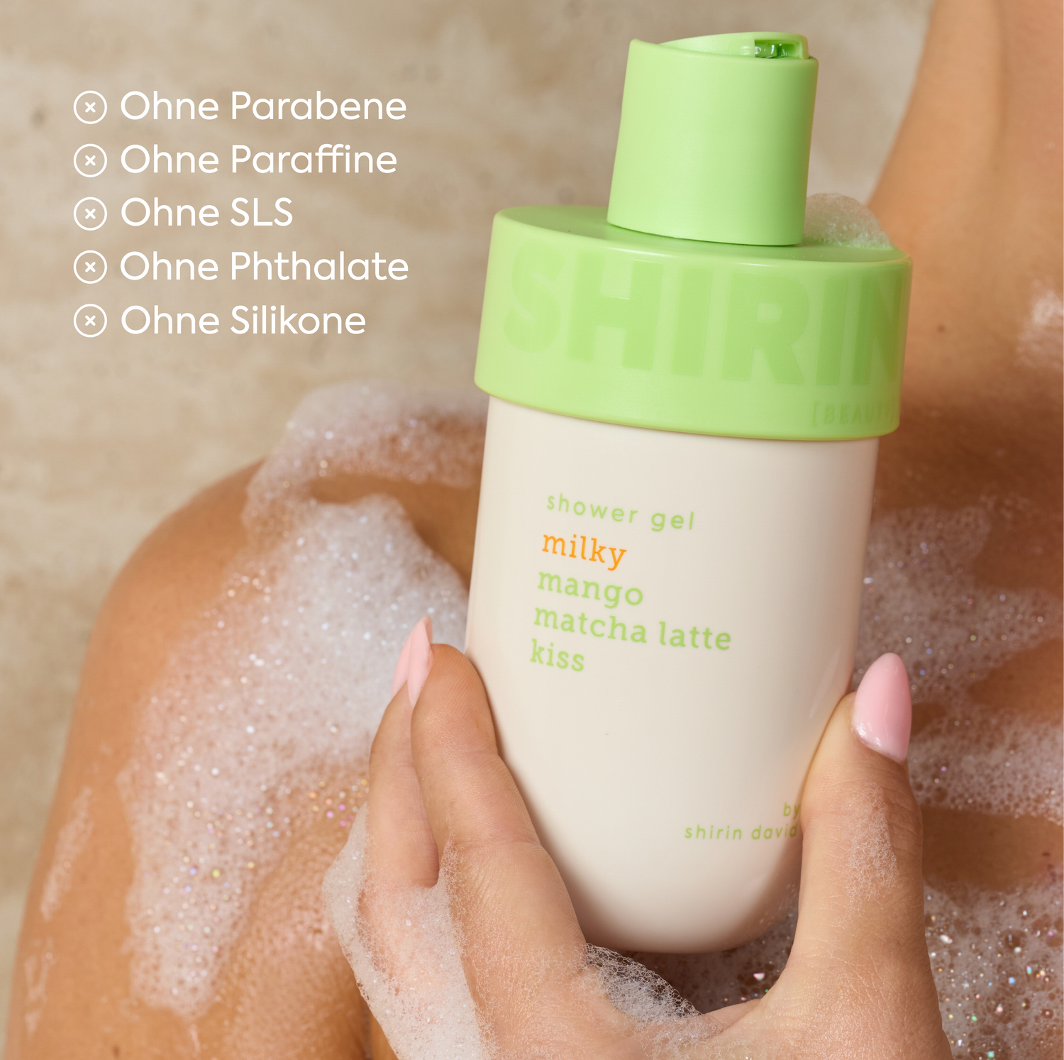 Shower Gel Milky Mango Matcha Latte Kiss