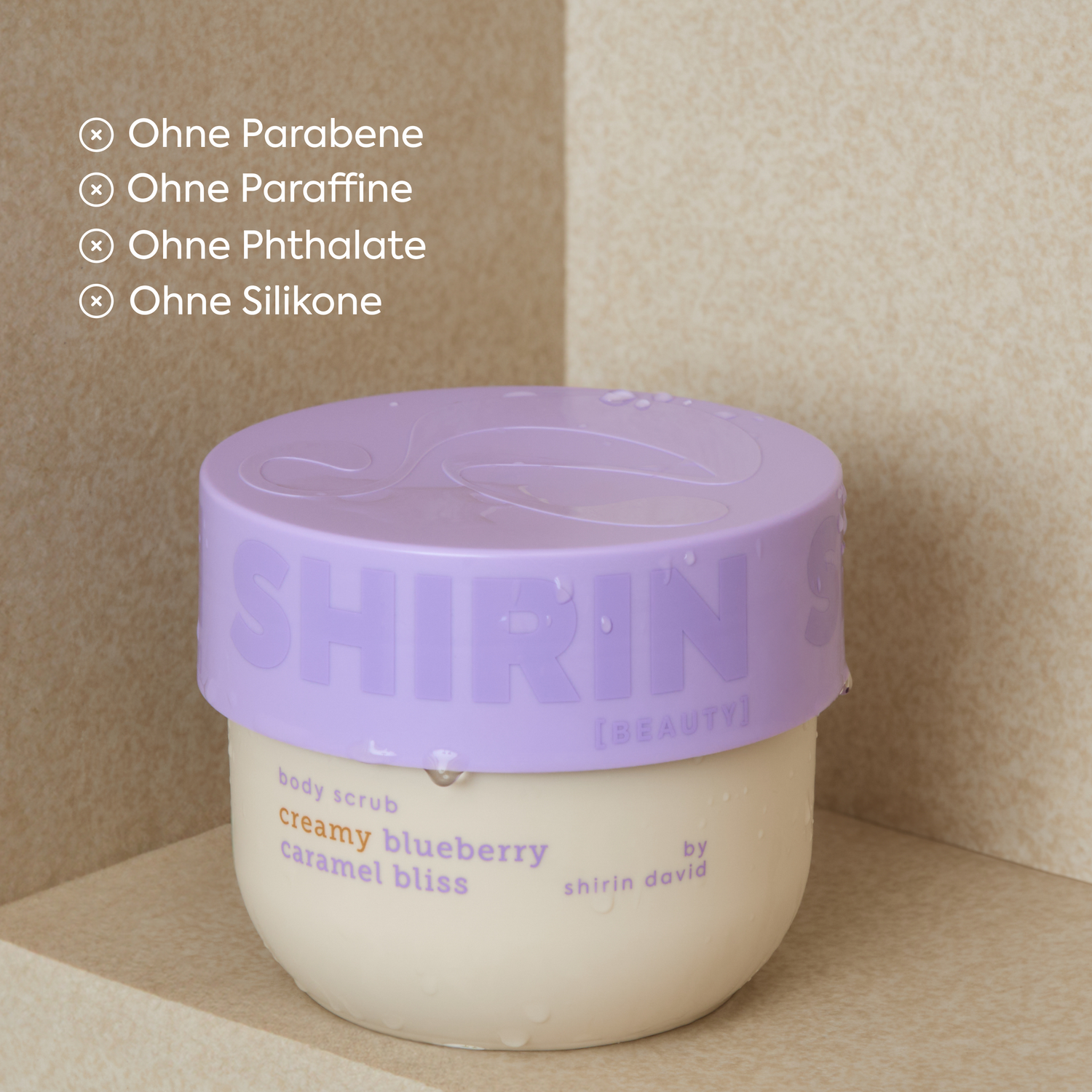 Body Scrub Creamy Blueberry Caramel Bliss