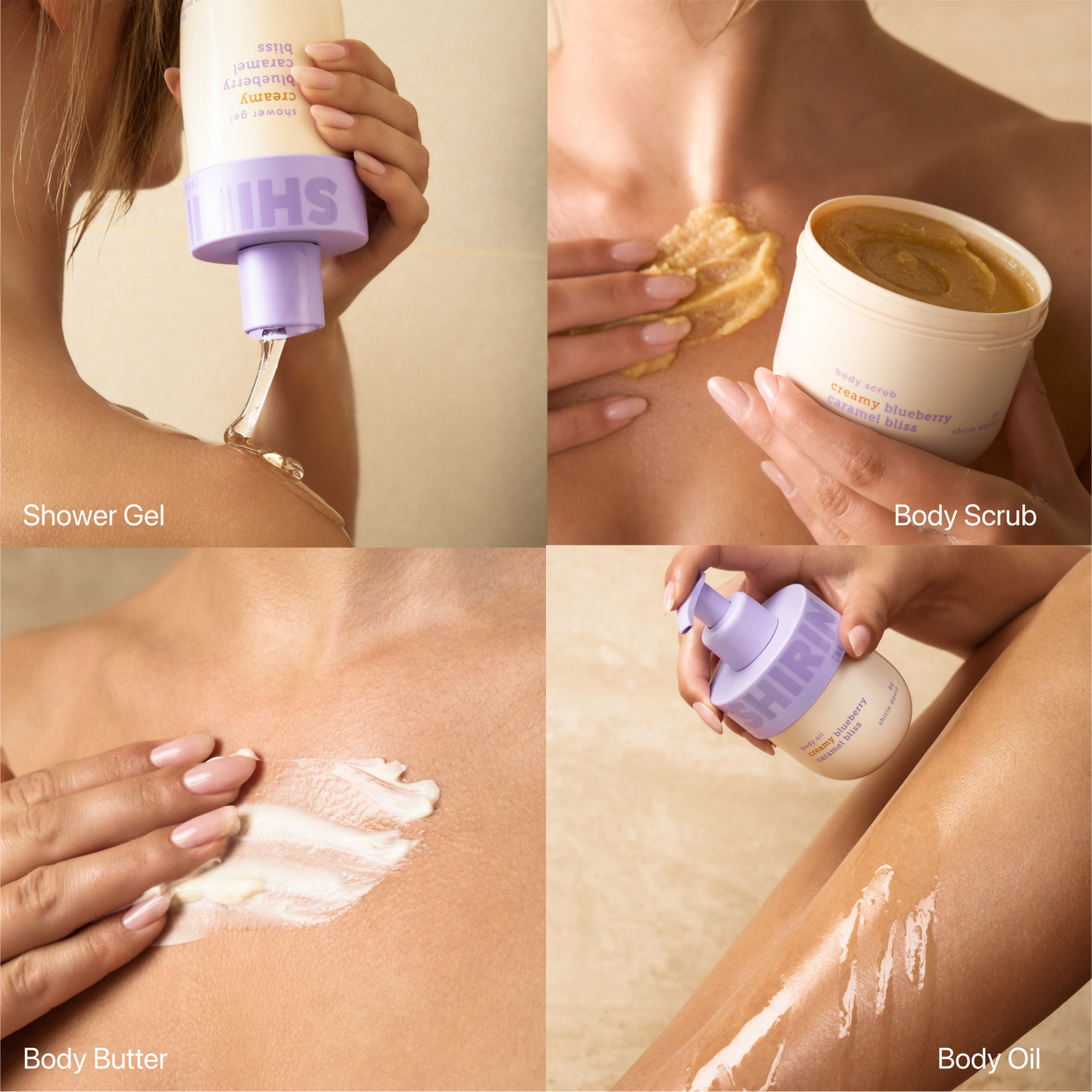 Glow-Girl Set Creamy Blueberry Caramel Bliss