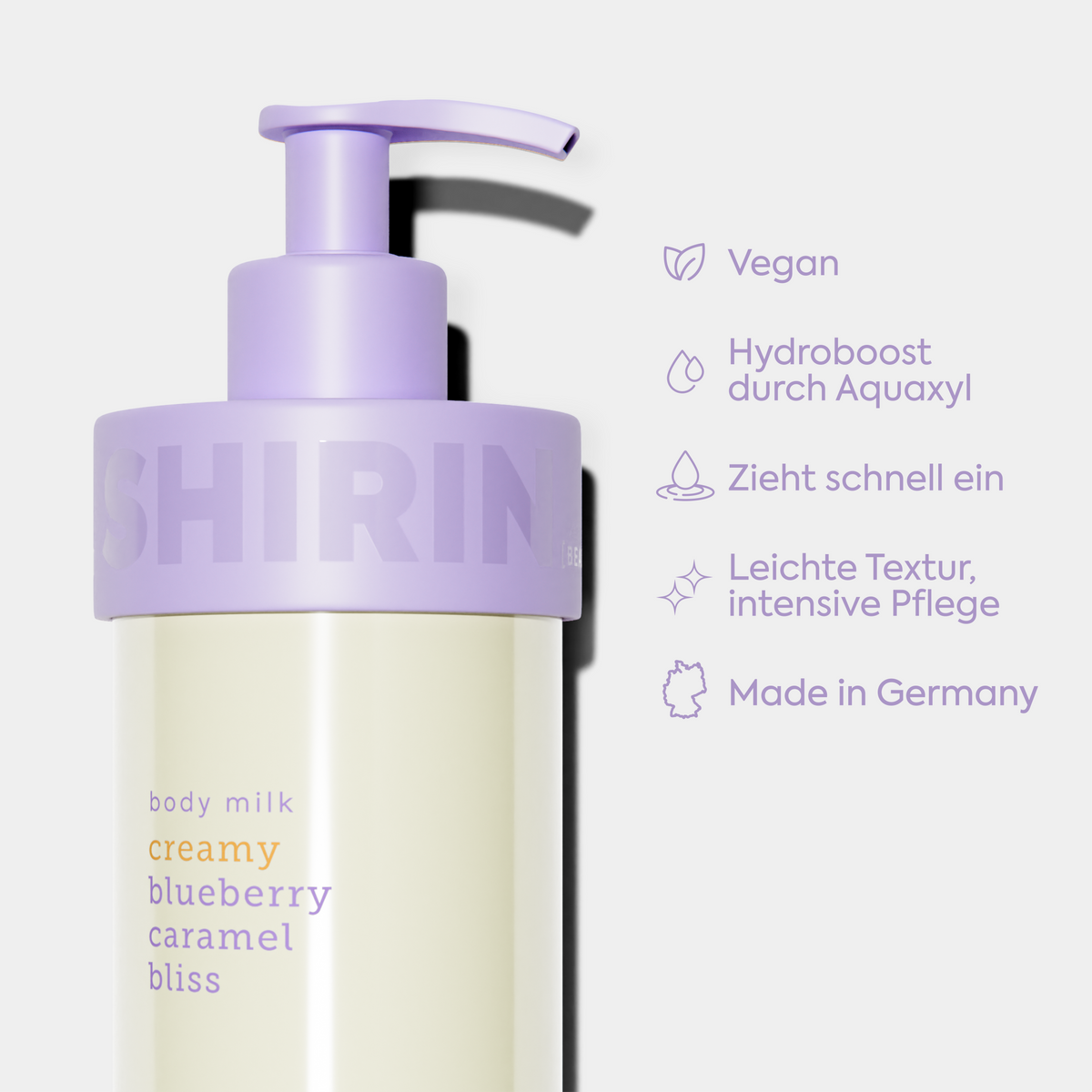Body Milk Creamy Blueberry Caramel Bliss