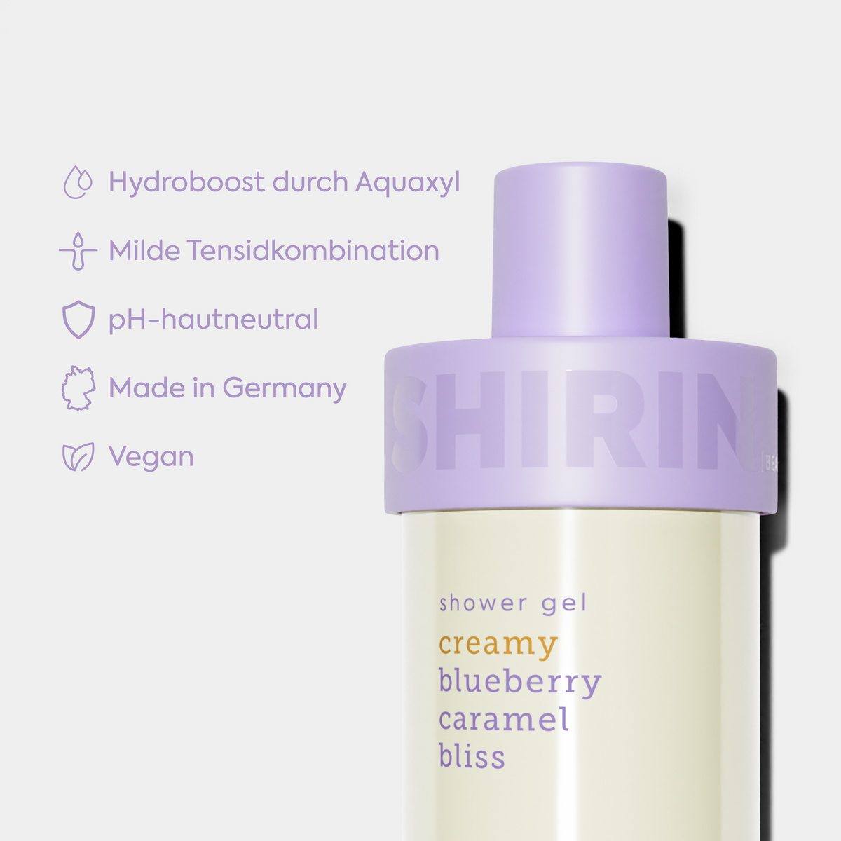Shower Gel Creamy Blueberry Caramel Bliss