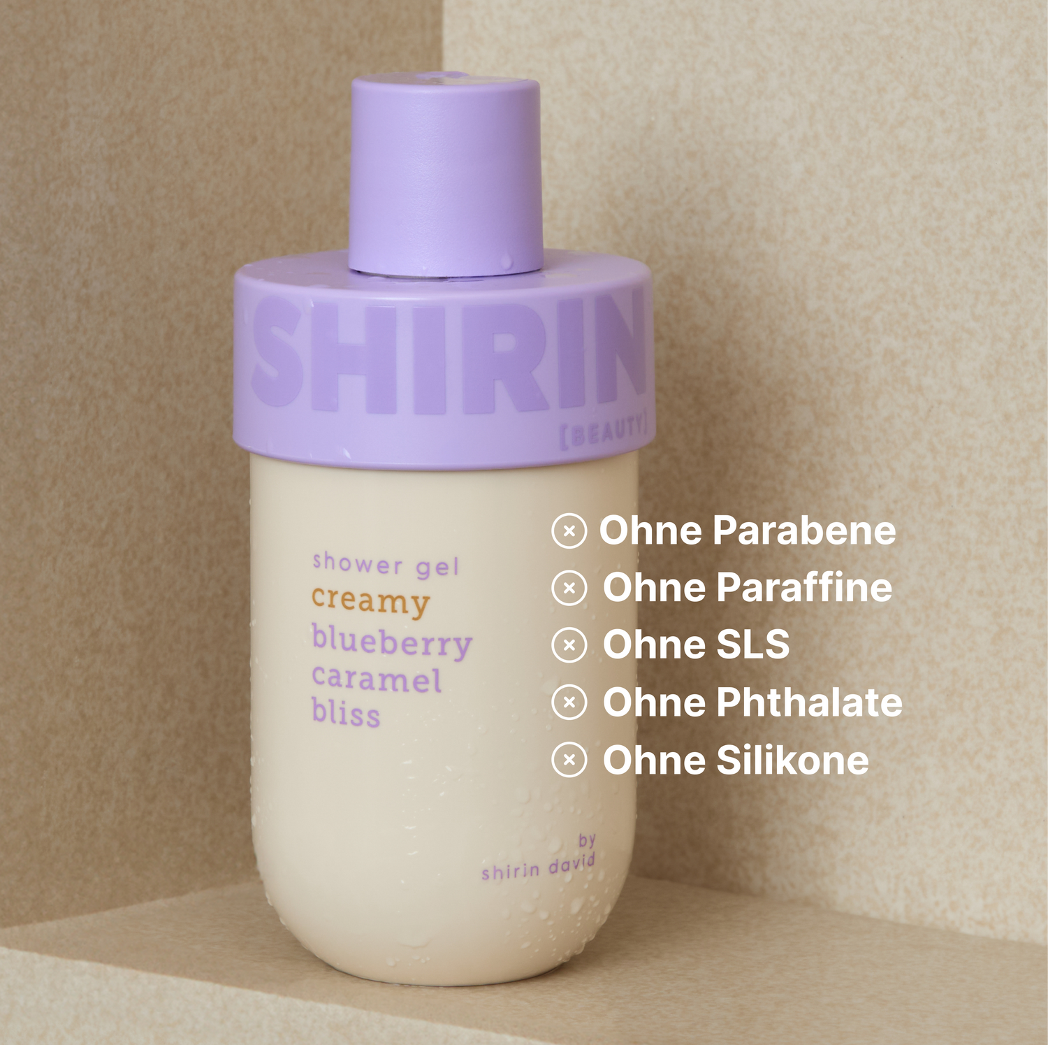 Shower Gel Creamy Blueberry Caramel Bliss