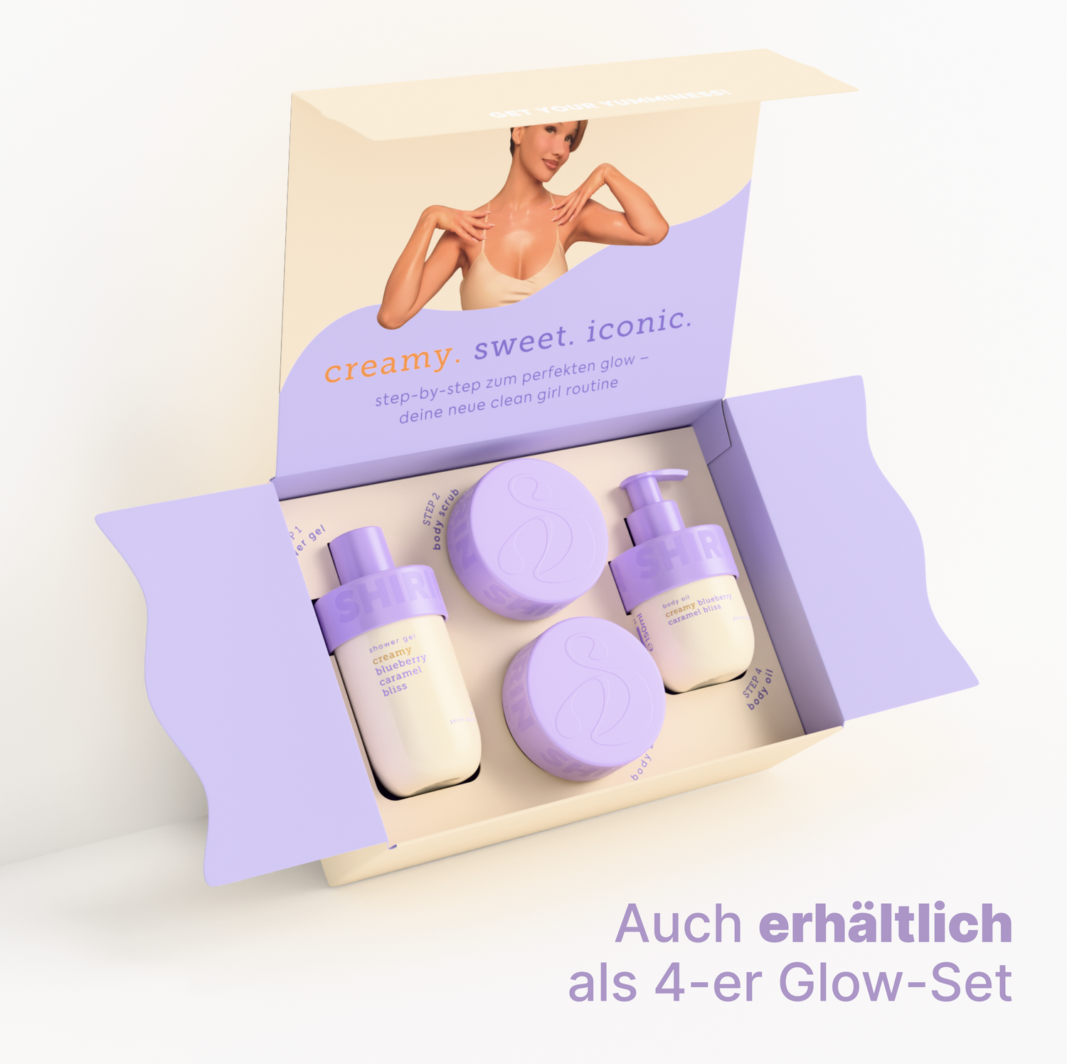 Body Oil Creamy Blueberry Caramel Bliss