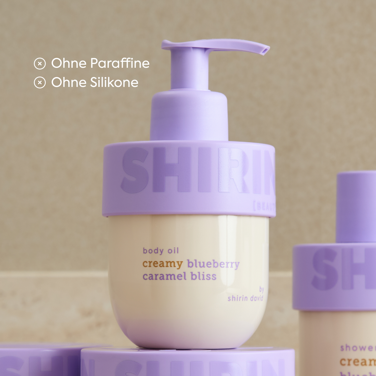 Body Oil Creamy Blueberry Caramel Bliss