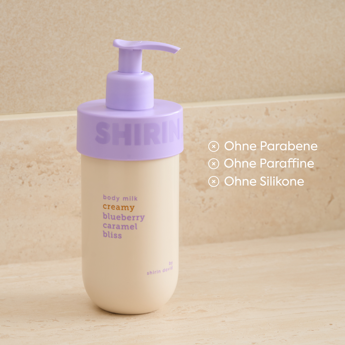 Body Milk Creamy Blueberry Caramel Bliss