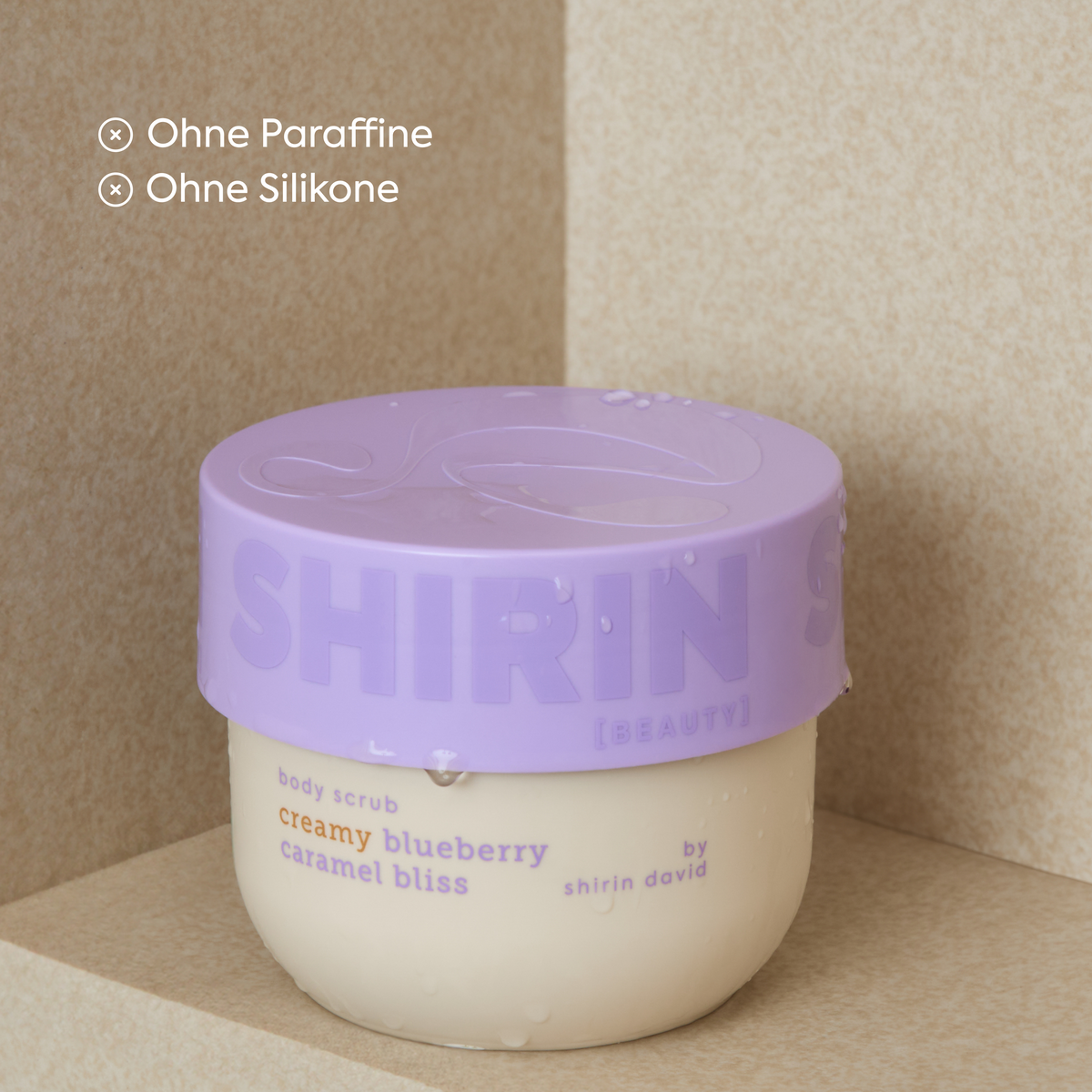 Body Scrub Creamy Blueberry Caramel Bliss