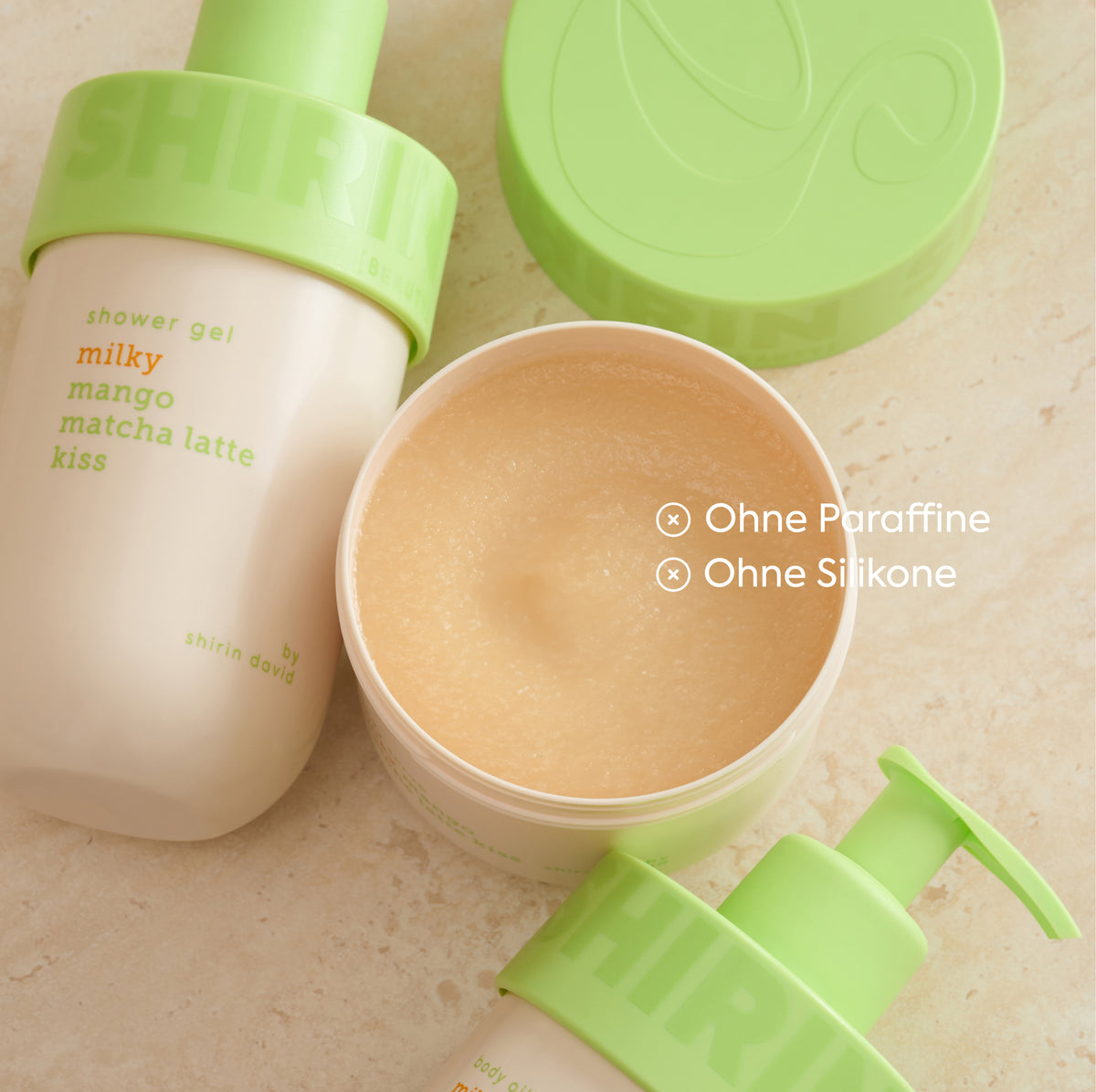 Body Scrub Milky Mango Matcha Latte Kiss