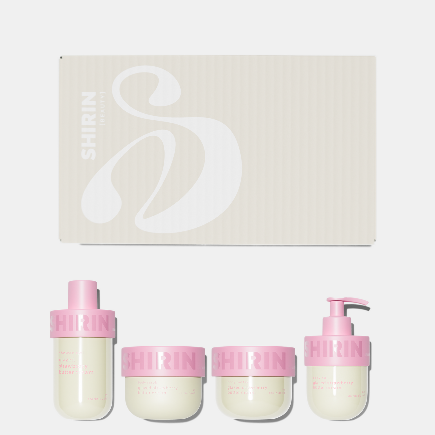 Glow Girl Butter Set Glazed Strawberry Butter Cream
