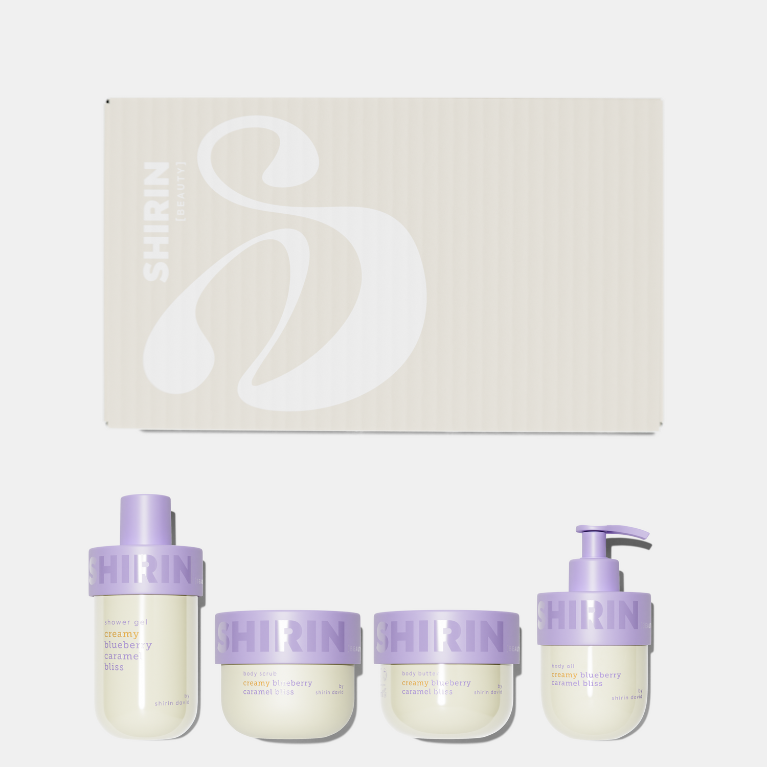 Glow Girl Butter Set Creamy Blueberry Caramel Bliss
