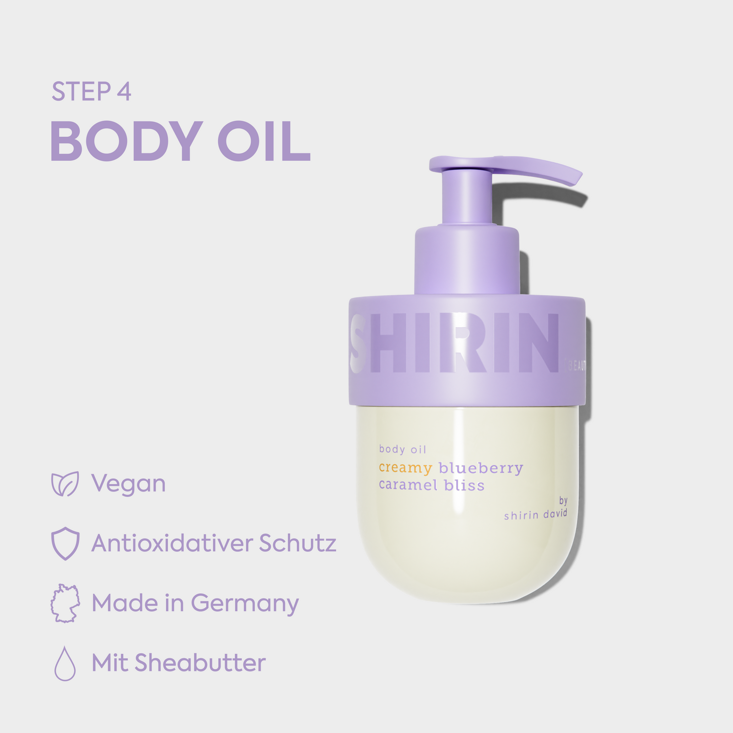 Glow Girl Milk Set Creamy Blueberry Caramel Bliss
