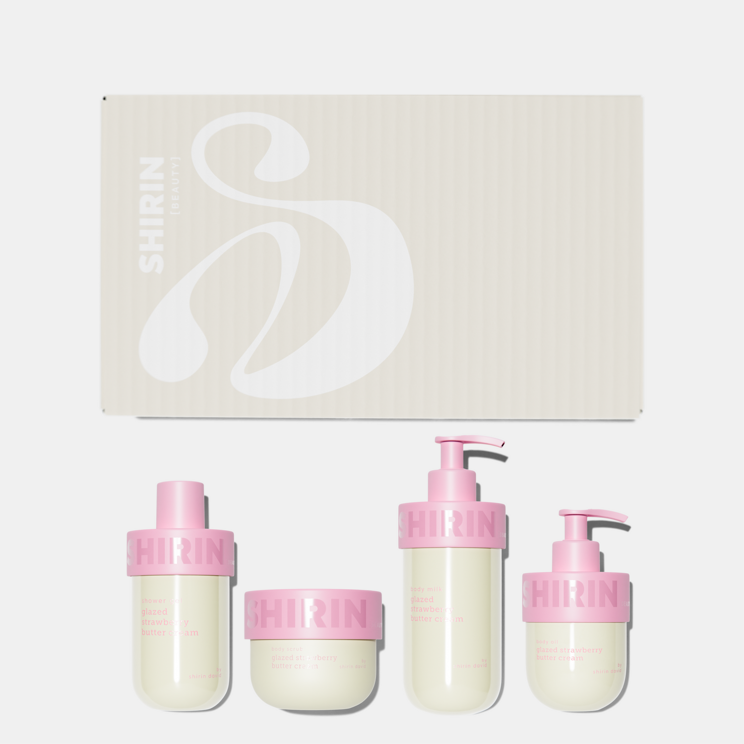 Glow Girl Milk Set Glazed Strawberry Butter Cream