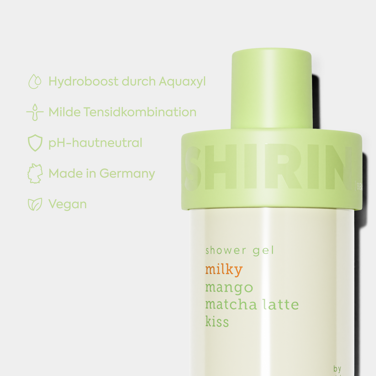 Shower Gel Milky Mango Matcha Latte Kiss
