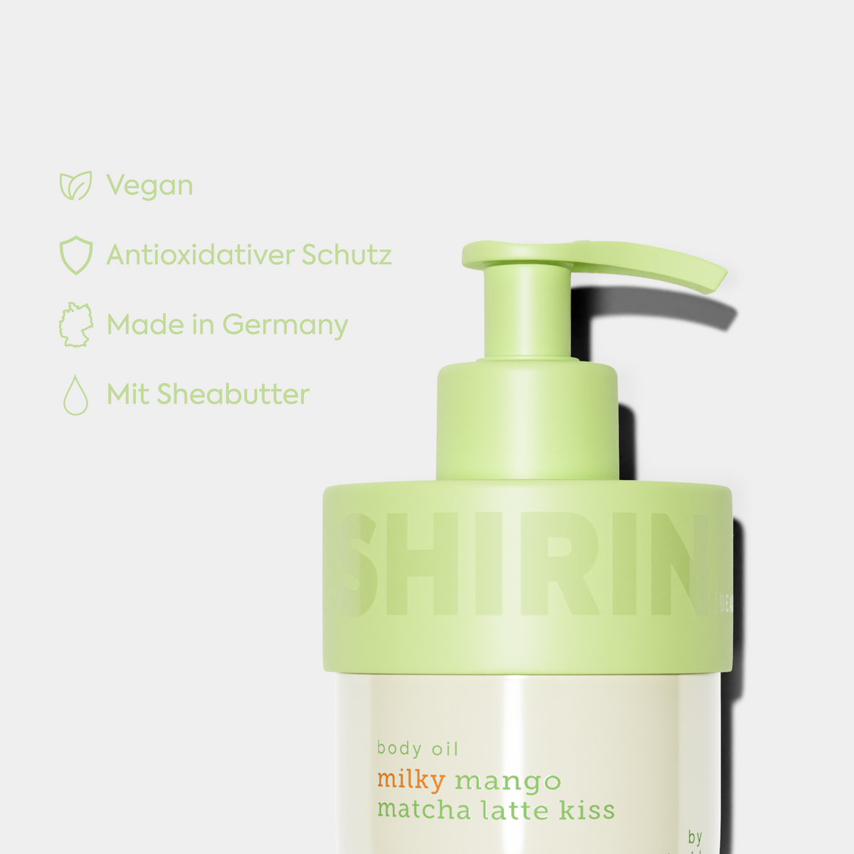 Body Oil Milky Mango Matcha Latte Kiss