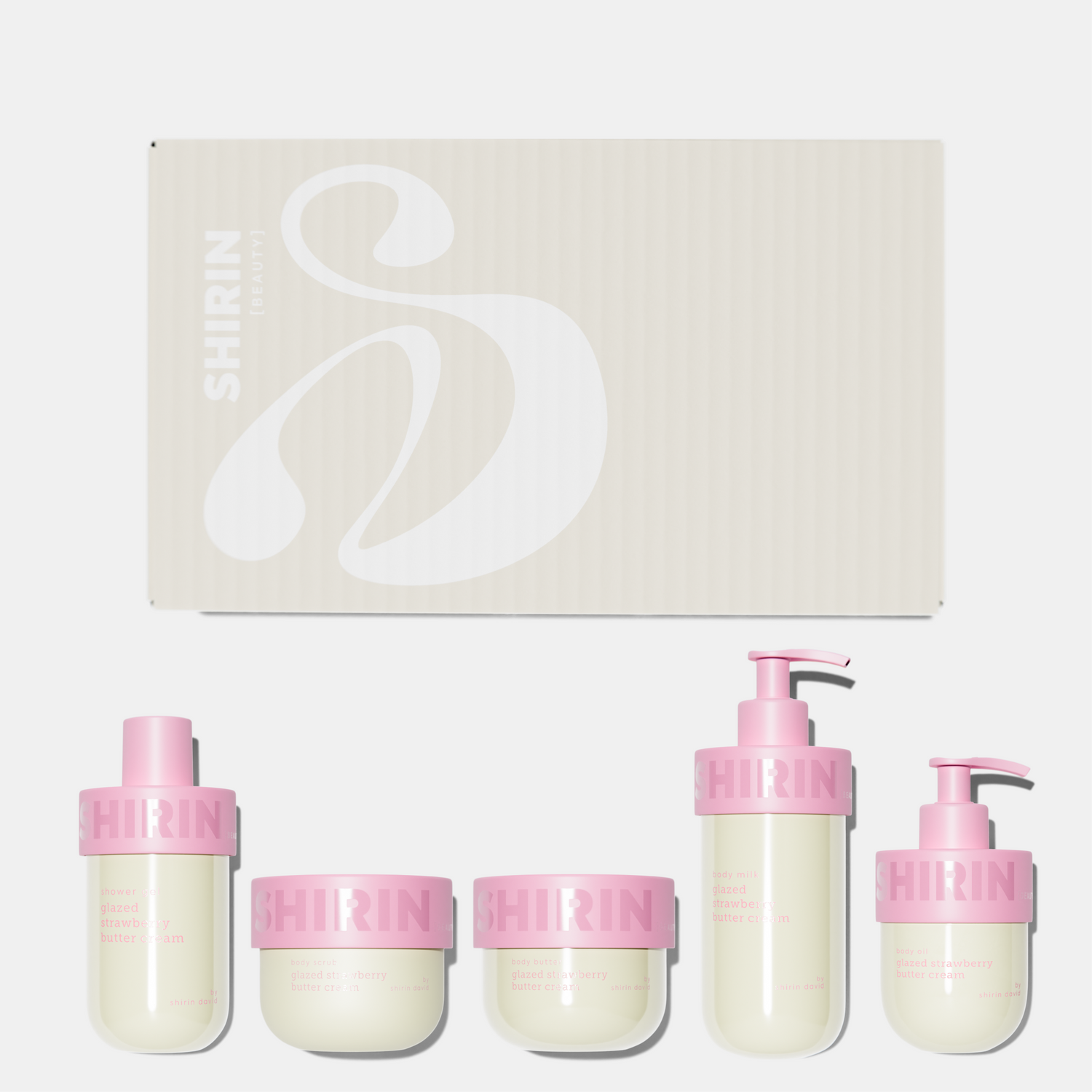 The Complete Bodycare - 5er Set Glazed Strawberry Butter Cream