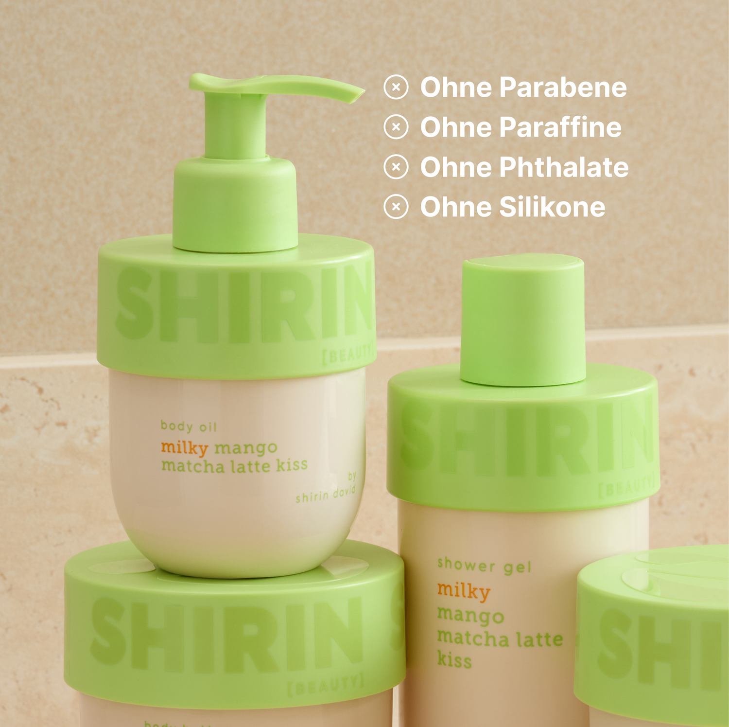 Body Oil Milky Mango Matcha Latte Kiss