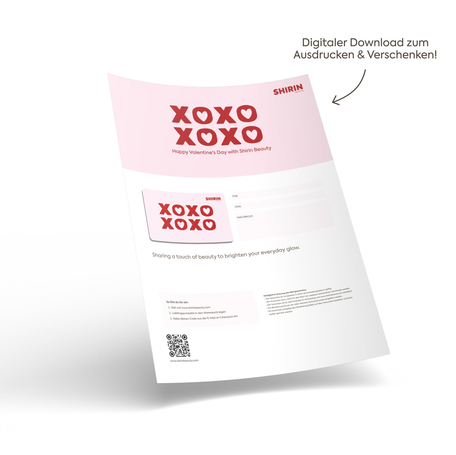 Digitaler Geschenkgutschein (per E-Mail)