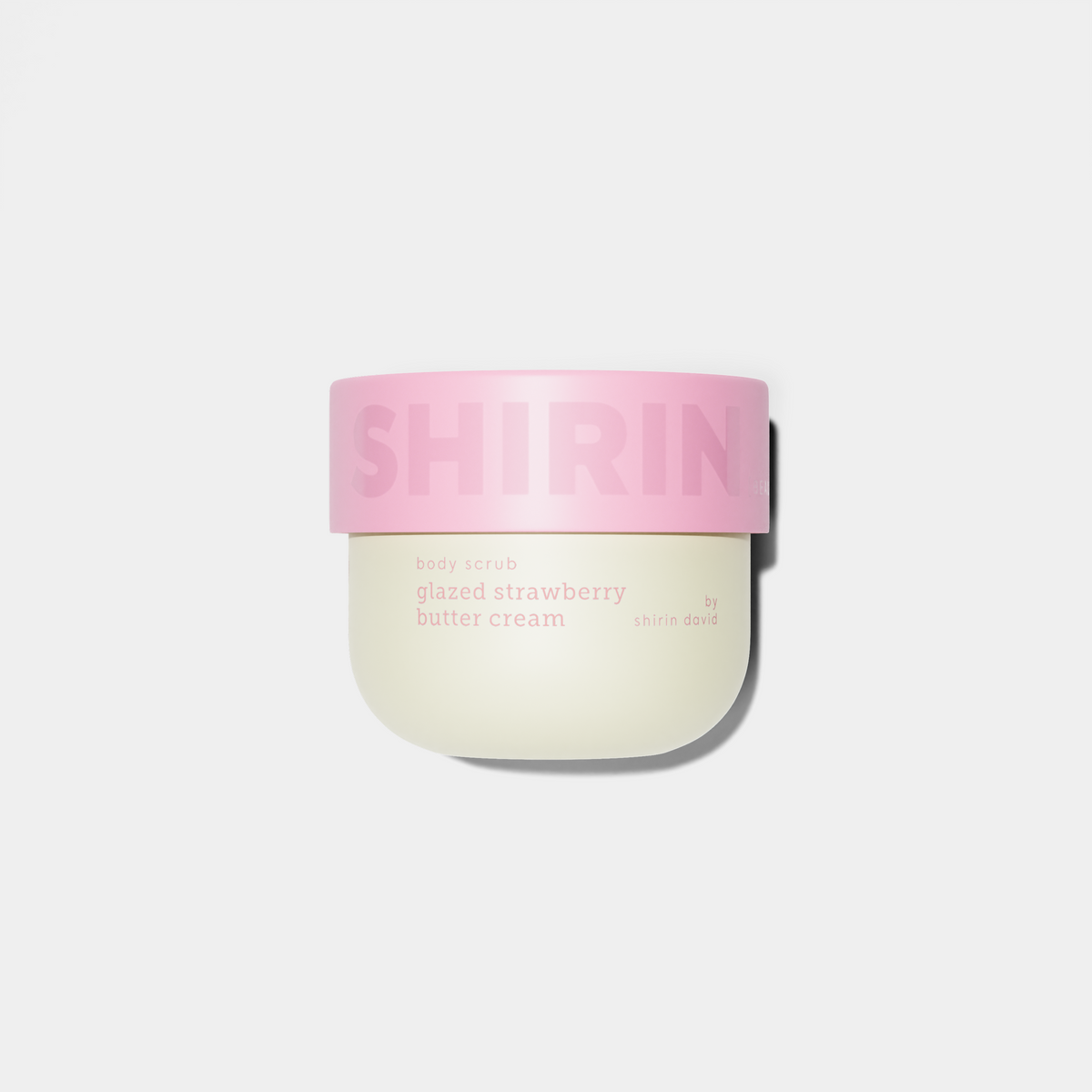 Body Scrub Glazed Strawberry Butter Cream