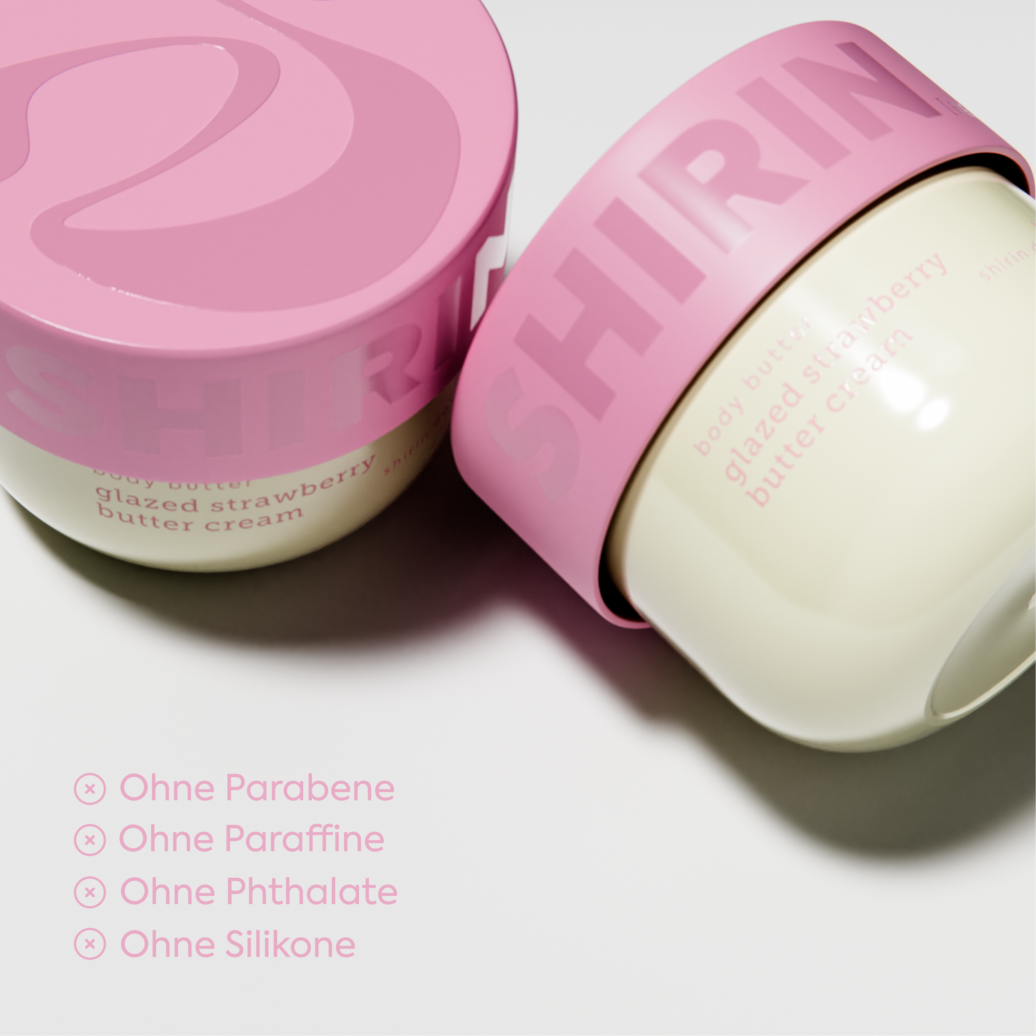 Body Butter Glazed Strawberry Butter Cream
