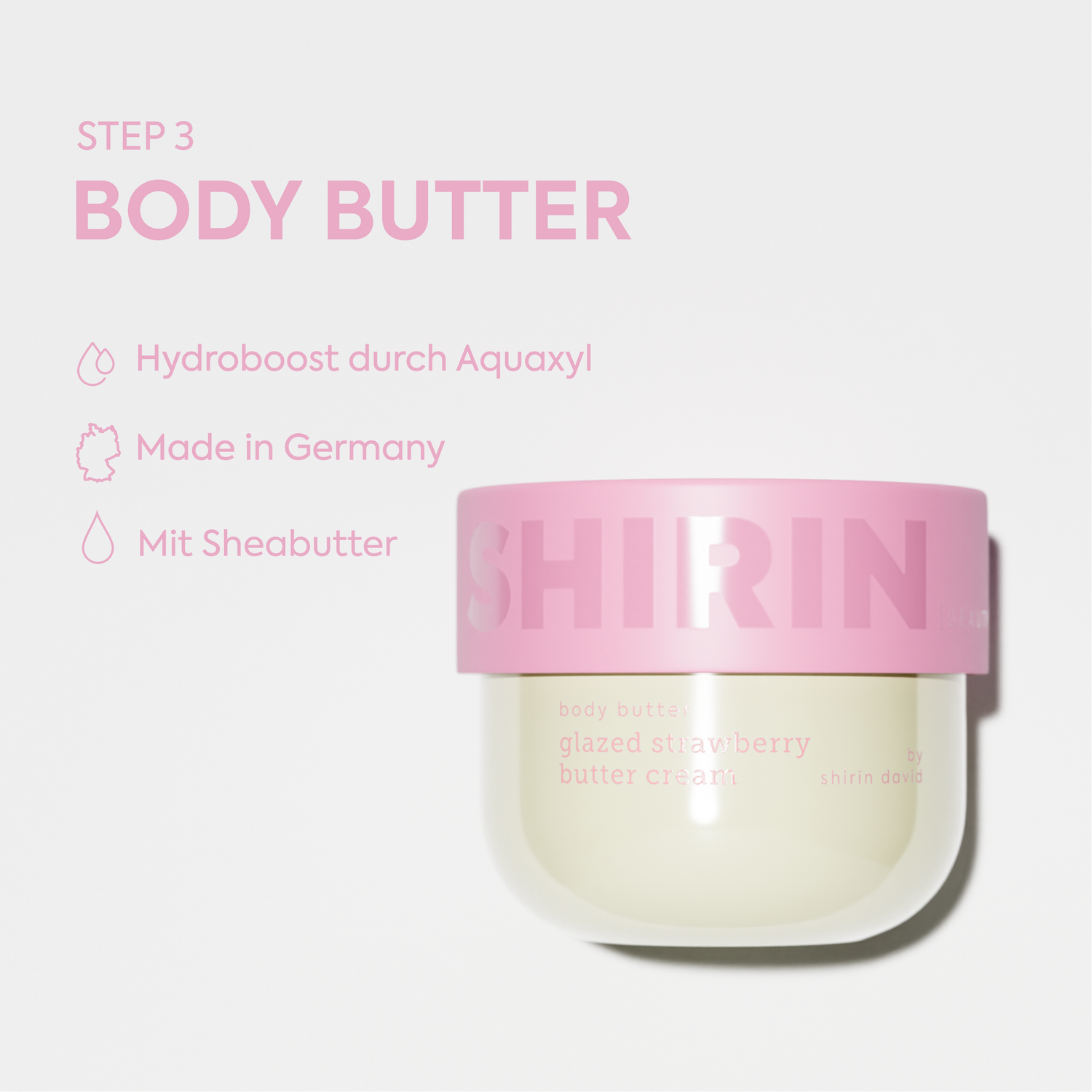 The Complete Bodycare - 5er Set Glazed Strawberry Butter Cream