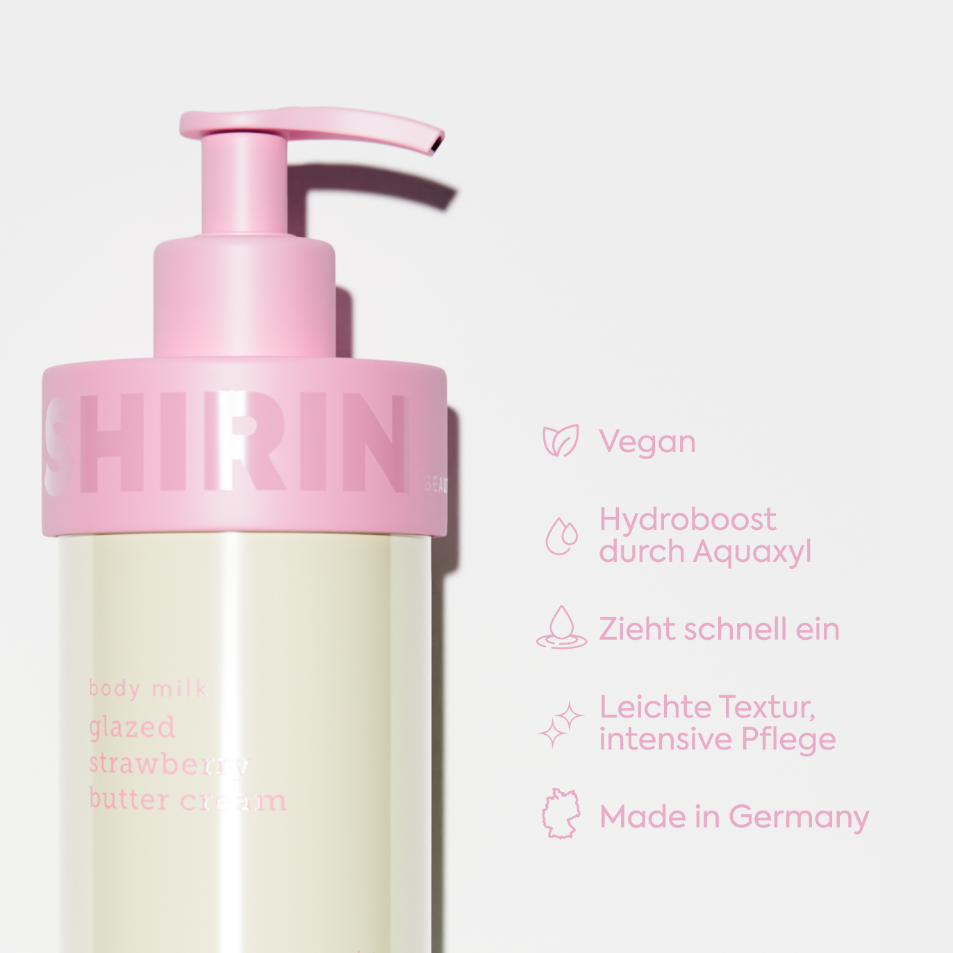 Body Milk Glazed Strawberry Butter Cream