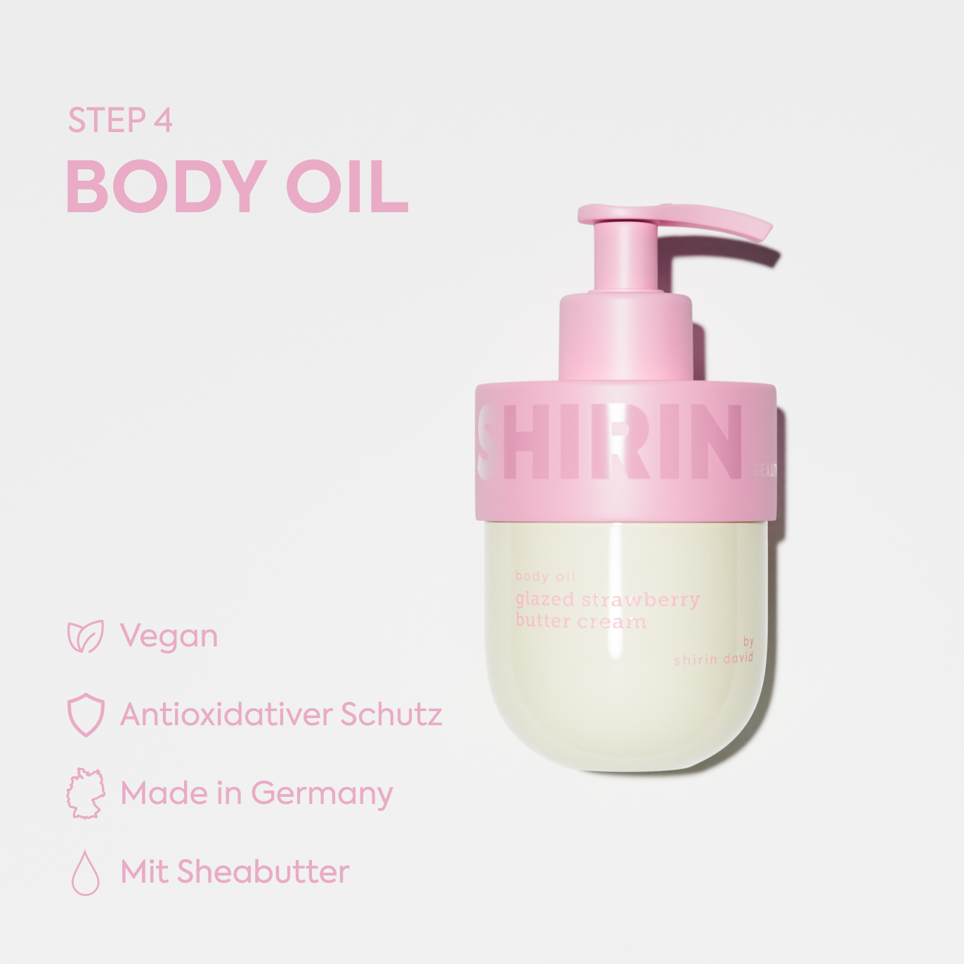 Glow Girl Butter Set Glazed Strawberry Butter Cream