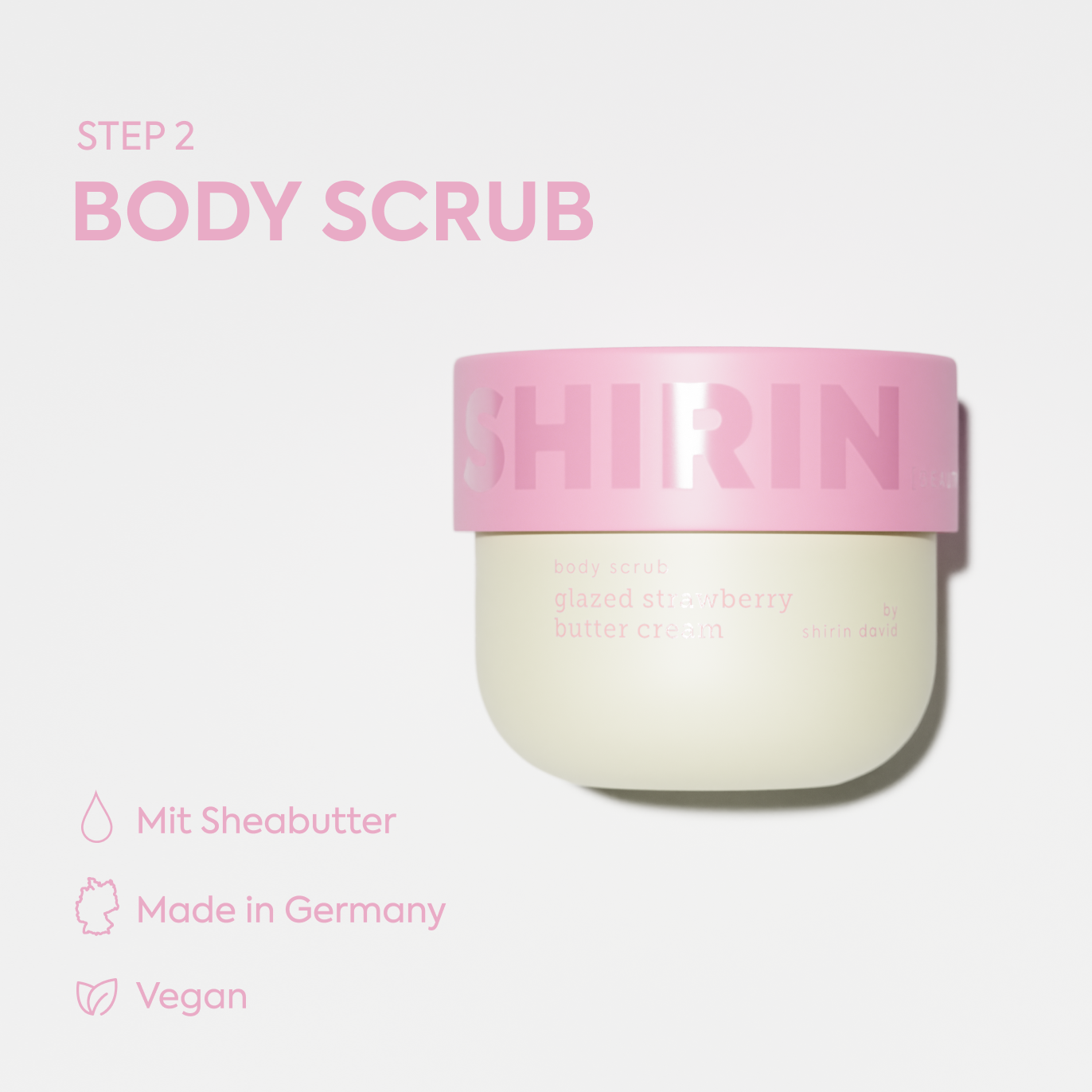 Glow Girl Butter Set Glazed Strawberry Butter Cream