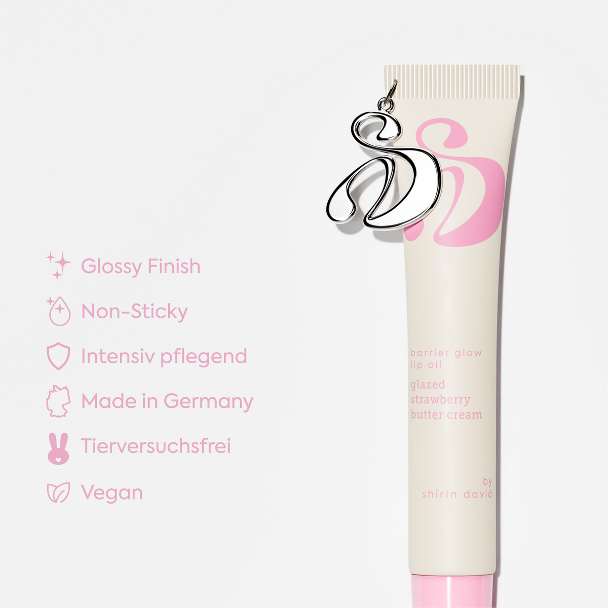 Lip Oil Glazed Strawberry Butter Cream