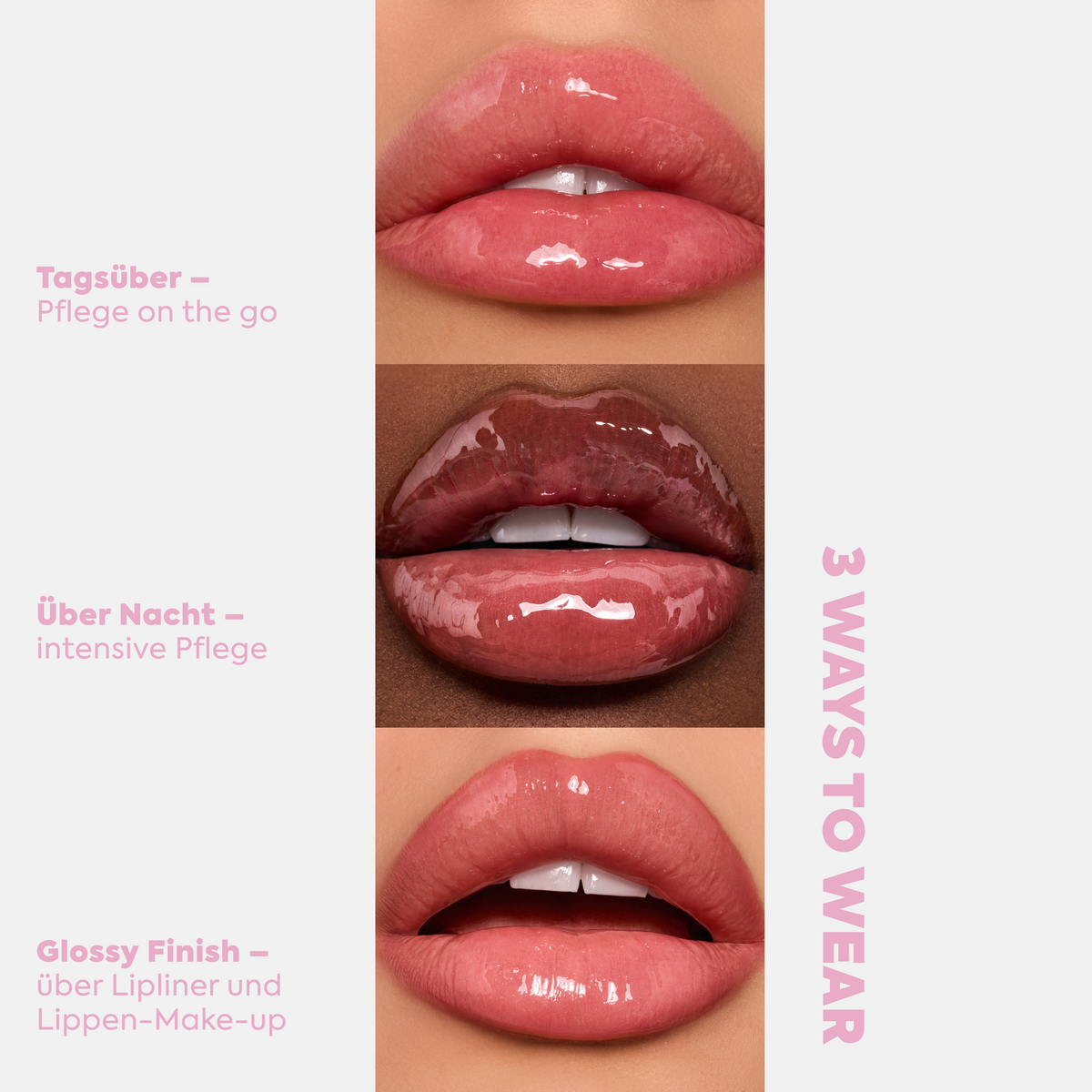 Lip Oil Glazed Strawberry Butter Cream