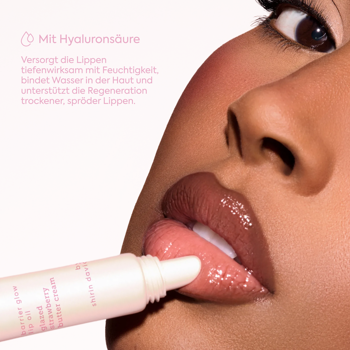 Lip Oil Glazed Strawberry Butter Cream