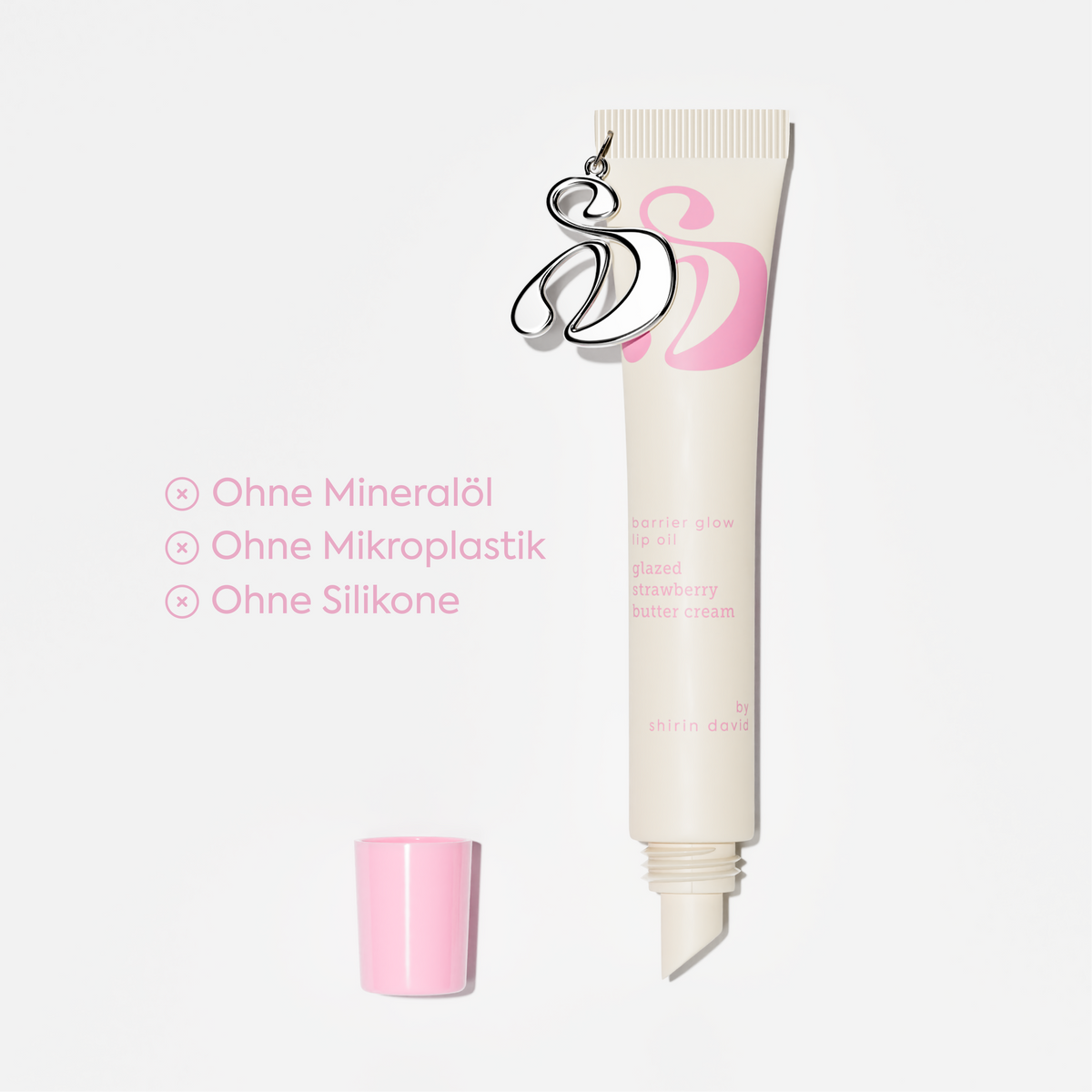 Lip Oil Glazed Strawberry Butter Cream