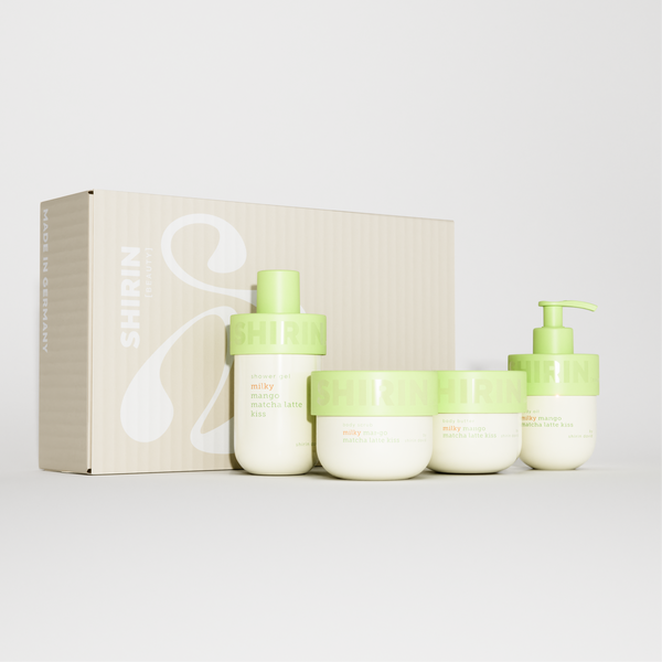 Glow Girl Butter Set Milky Mango Matcha Latte Kiss