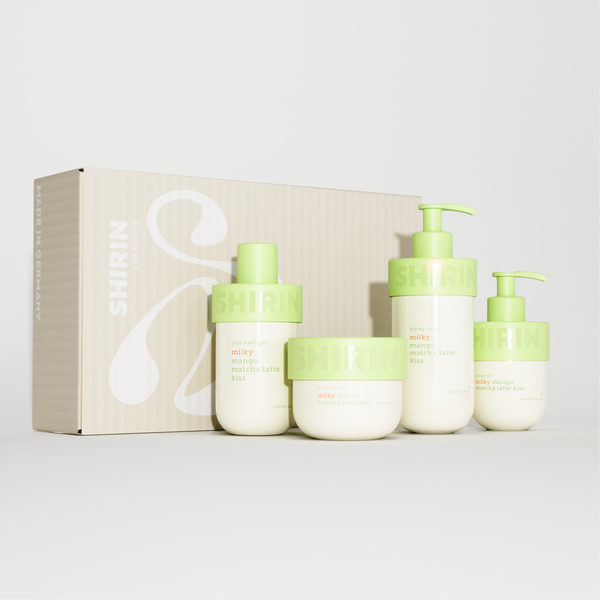 Glow Girl Milk Set Milky Mango Matcha Latte Kiss