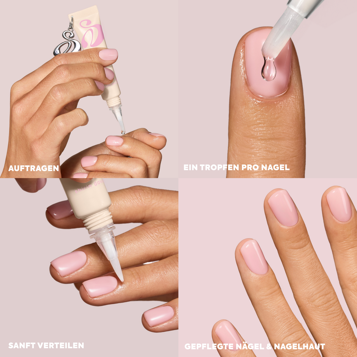 Nail Oil Glazed Strawberry Butter Cream