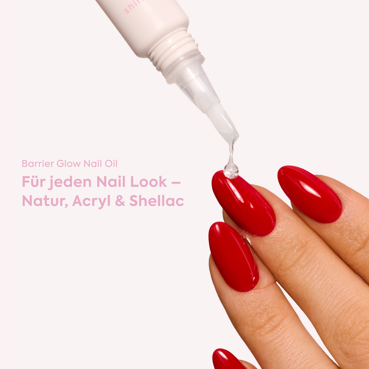 Nail Oil Glazed Strawberry Butter Cream