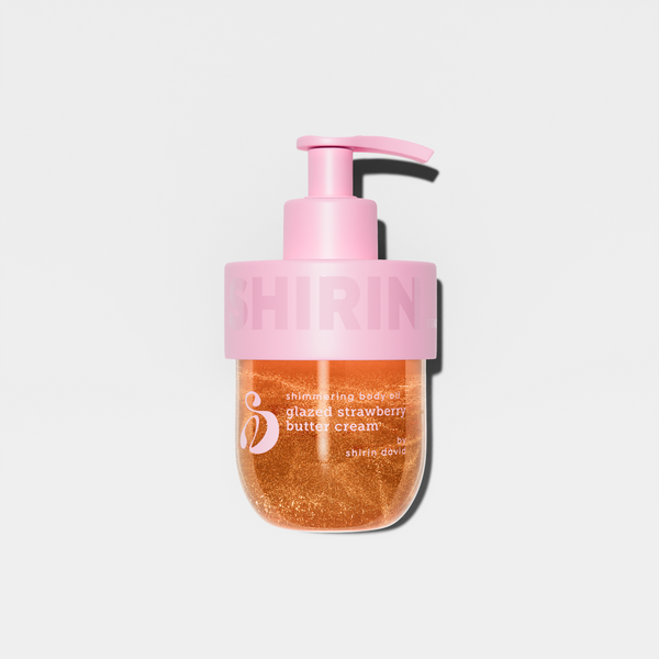 Shimmering Body Oil Glazed Strawberry Butter Cream