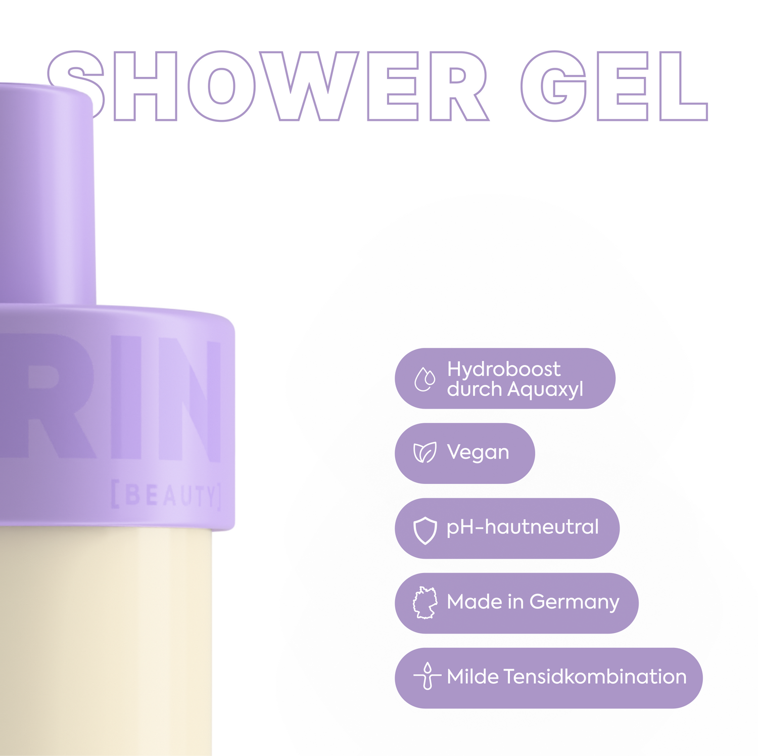 5er Set Shower Gel Creamy Blueberry Caramel Bliss