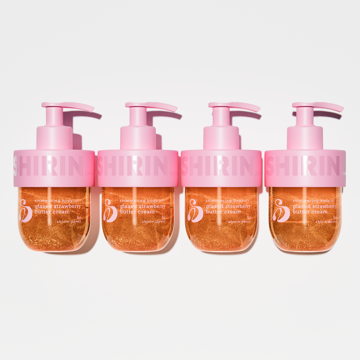 2x2 Shimmering Body Oil Glazed Strawberry Butter Cream